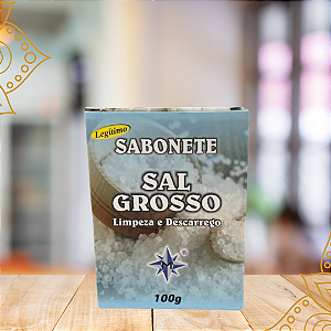 Sabonete - Sal Grosso - Limpeza e descarrego