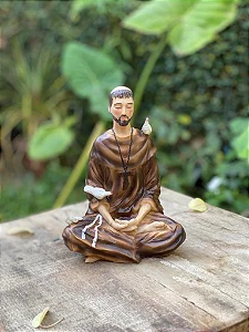 São Francisco de Assis Meditando
