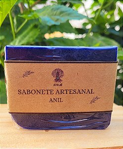 SABONETE ARTESANAL DE ANIL