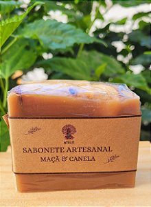 SABONETE ARTESANAL DE MAÇA & CANELA