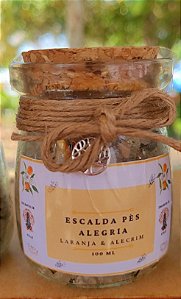 ESCALDA PÉS DE LARANJA & ALECRIM