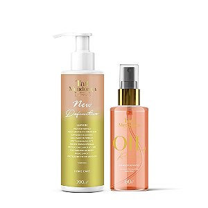 KIT ÓLEO E LEAVE-IN/ Leave-in 300ml + Óleo60ml| Tati Mendonça