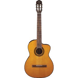 Violão Eletroacústico Takamine GC1CE Nylon Natural – Sofisticação e Sonoridade Premium