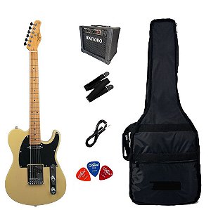 Kit Guitarra Tagima Tw-55 Woodstock Butterscotsh