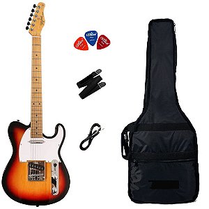 Kit Guitarra Tagima TW-55 Serie Woodstock Sunburst