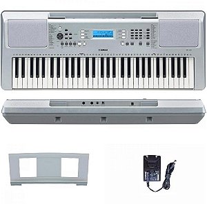 Teclado Arranjador Yamaha YPT-370 61 teclas Prata *