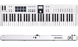 Teclado Controlador Arturia Keylab Essential 61 Mk3 Original Branco