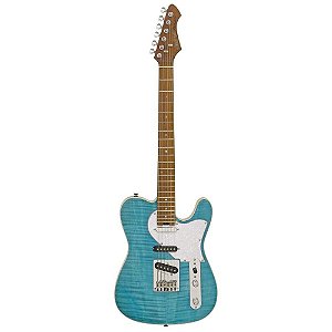 Guitarra Aria Telecaster 615-MK2 Nashville Turquoise Blue