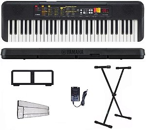 Kit Teclado Musical Yamaha PSR-F52 teclas