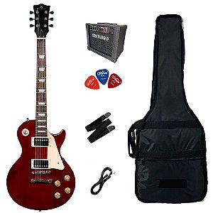Kit Guitarra Michael Gm730N Red
