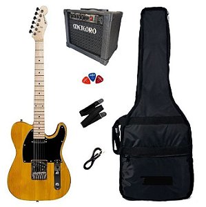 Kit Guitarra Michael GM385N Amber