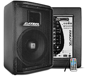 Caixa Som Ativa DATREL AT 10-200 200 Watts Bluetooth/USB/FM