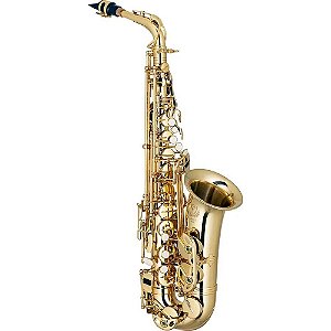 Saxofone Alto Eagle SA501 Mib Laqueado c/ Estojo Luxo