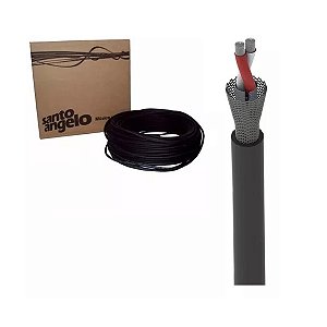 Cabo em Rolo De Microfone 0,30MM 100mts Mod X30 Preto