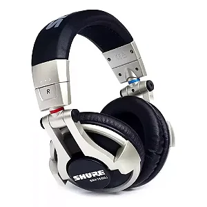Fone Shure Srh750dj Profissional Para Dj Cor Preto