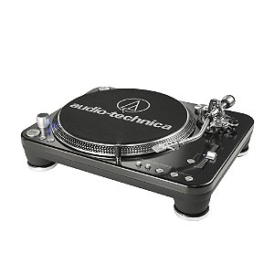 Toca Disco Audio Technica AT 1240 DJ Direct Drive Preto