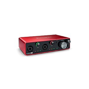 Interface de áudio Focusrite Scarlett 4i4 3ª geração