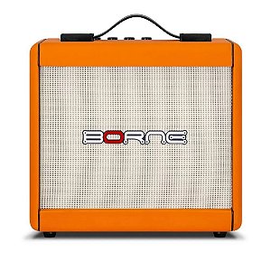 Amplificador Guitarra Borne F60 15w Laranja