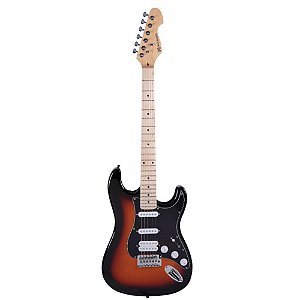Guitarra Michael Stratocaster GM237N Sunburst Black