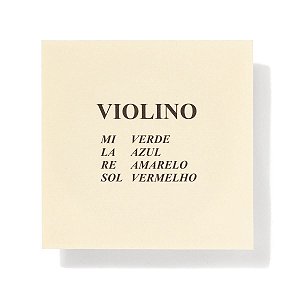 Encordoamento Violino Mauro Calixto Padrão 3/4