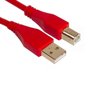 Cabo USB Ultimate  UDG 2m U95002RD Vermelho