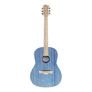 Violão Eletroacustico Tagima Memphis Naturale All Solid Bambu TBLS Azul