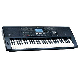 Teclado Arranjador Custom Sound CST-3000  61 Teclas Preto C/ Pedal Sustain