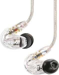 Fone De Ouvido Shure Se-215 Clear