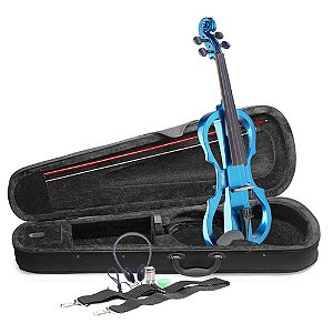 Violino Eletrico Stagg EVN-X 4/4 Metallic Blue