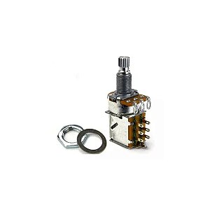 Potenciometro Push-Push Custom Sound A250K Log CPP 25A LG
