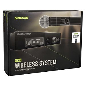 Microfone S/ Fio Shure Slxd24/b58 G58