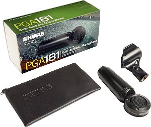 Microfone De Estudio Cardioide Condensador Shure Pga181