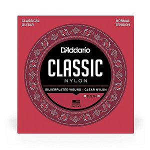 Encordoamento Para Violão Nylon D'Addario Student EJ27N