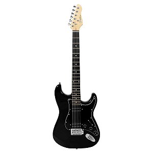 Guitarra Giannini G-102 Stratocaster Black (BK/BK)