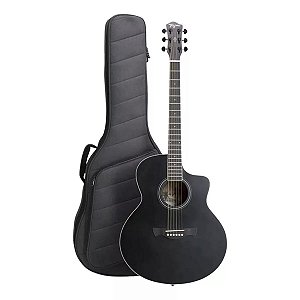 Violão Tagima Jf Hampton Eletroacustico Aço Fosco c/ Bag