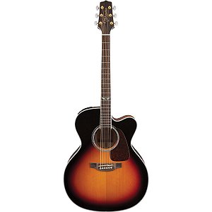 Violão Eletroacústico Takamine GJ72CE Jumbo Brown Sunburst – Qualidade e Elegância Premium
