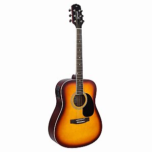 Violão Giannini Aço Eletroacústico Performance GD-1 EQ Tobacco Sunburst