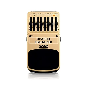 Pedal De Efeito Behringer Graphic Equalizer Eq700  Bege