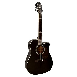 Violão Eletrico Giannini GF-1D Performance CEQ Black