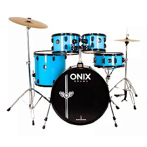 Bateria Acustica Onix Skinny By Nagano 20" Baby blue