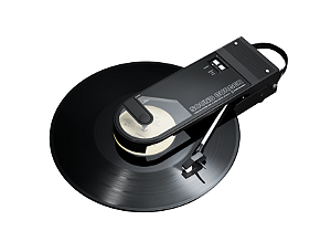 Sound Burger Preto Toca Discos Portátil Da Audio Technica que Revoluciona sua Experiência Musical!