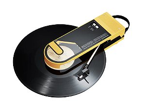 Sound Burger Amarelo Toca Discos Portátil Da Audio Technica que Revoluciona sua Experiência Musical!