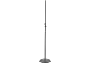 Pedestal Microfone Stagg MIS 1120BK Preto Reto Base Pesada