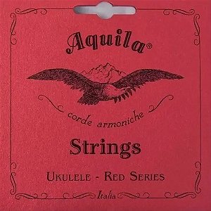 Encordoamento Ukulele Soprano Aquila Red Series Hight G