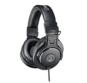 Fone de Ouvido Over-ear Audio-Technica ATH-M30X: Som Profissional e Conforto
