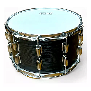 Caixa Bateria PHX 8X14 10 Afinações Canoa Dupla Preto Wood