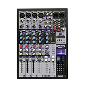 Mesa de Som Waldman 8 Canais CPP-8FXU Bluetooth