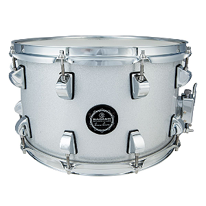 Caixa Nagano Snare Series Big Beat 14X8 SVS Prata Brilhante