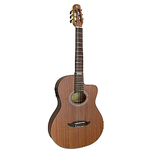 Violão Giannini Eletroacústico GNF-3 CEQ Nylon Walnut Satin