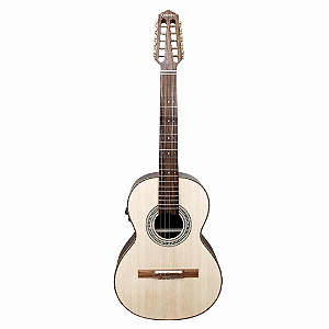 Viola Giannini Caipira Temperada Eletroacústica Raiz Pantanal VS8H LRPT EFX OP